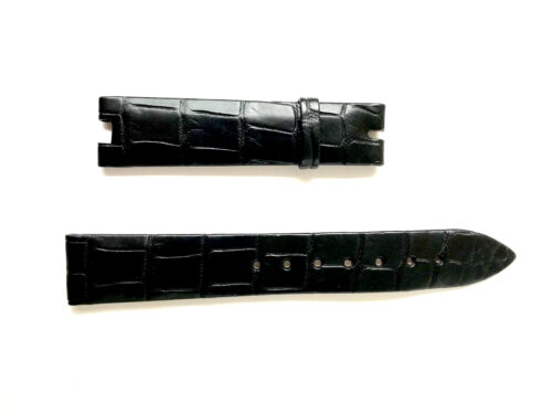 New Breguet black leather strap for men's watches 16mm