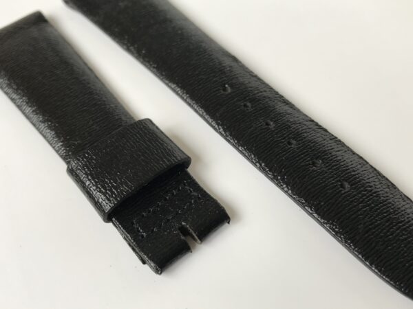 New Movado black leather strap for men watches 20mm - Image 4