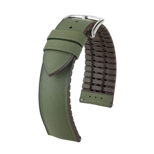 Hirsch Arne L green watch strap 18 mm 0921094040-2-18