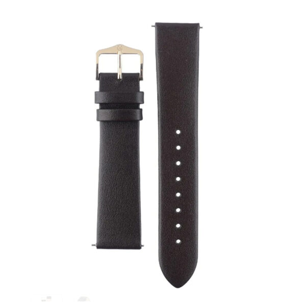 Hirsch Brown Calf Leather Watch Strap Toronto L 19 mm 03702010-1-19 - Image 2