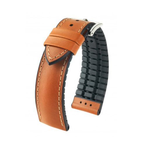 Hirsch James L brown calf leather watch strap 18 mm 0925002070-2-18