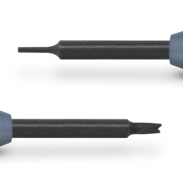 Spring bar tool for strap, bracelet replacement, anodized aluminum, 2 steel tips, 140 mm - Image 2