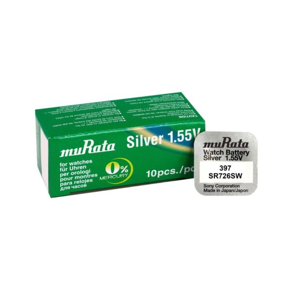 Murata 397 SR59 / SR726SW Watch Battery 1.5V