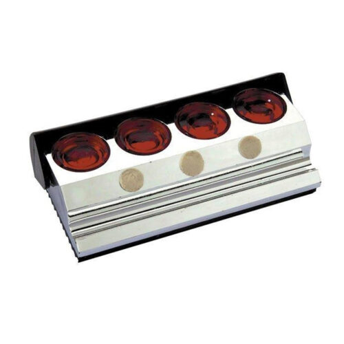 Boley Oil Block Stand Chrome Plated with Four Oil Cups Watch Tool Germany