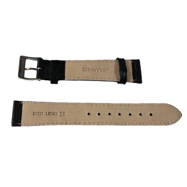 Samantha Crocodile leather strap for watches 18 mm Croco pattern - Image 2