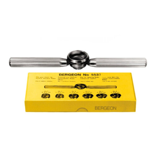 Bergeon 5537 waterproof & grooved watch case opener closing tool (Rolex, Tudor)