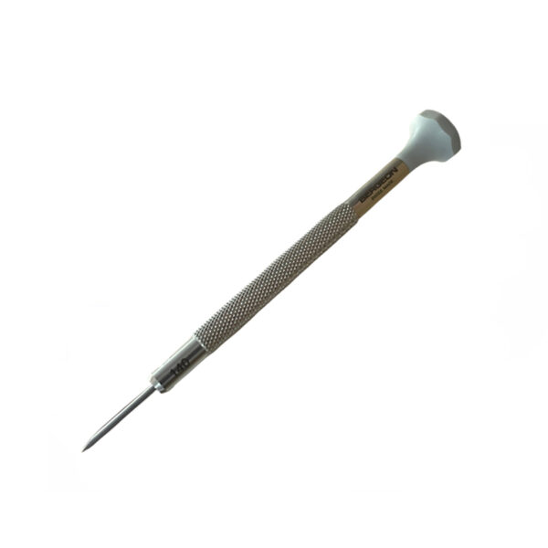 Bergeon 31081-140 Non-Magnetic Screwdriver with Anodised Aluminium Body 1.40mm