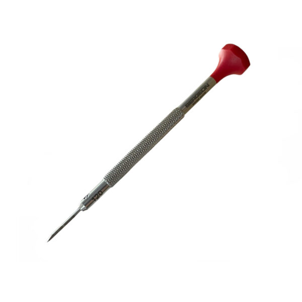 Bergeon 31081-120 Non-Magnetic Screwdriver with Anodised Aluminium Body 1.20mm