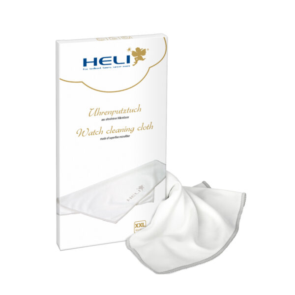 Heli watch care set with watch cloth, metal watch strap spray cleaner and watch case - Image 6