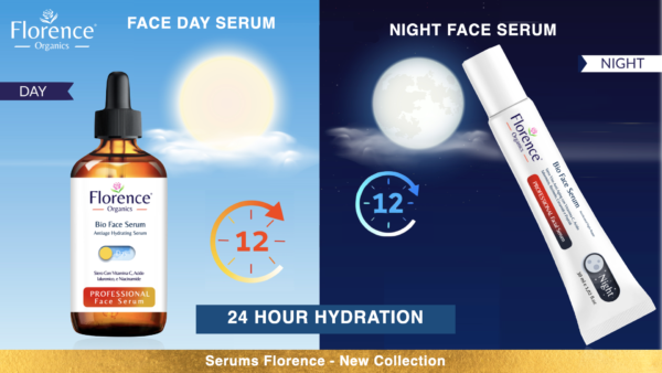 Bio Face Serum, Night Repair with Vitamin C Serum & Hyaluronic Acid 30 ml. Florence Organics - Image 3