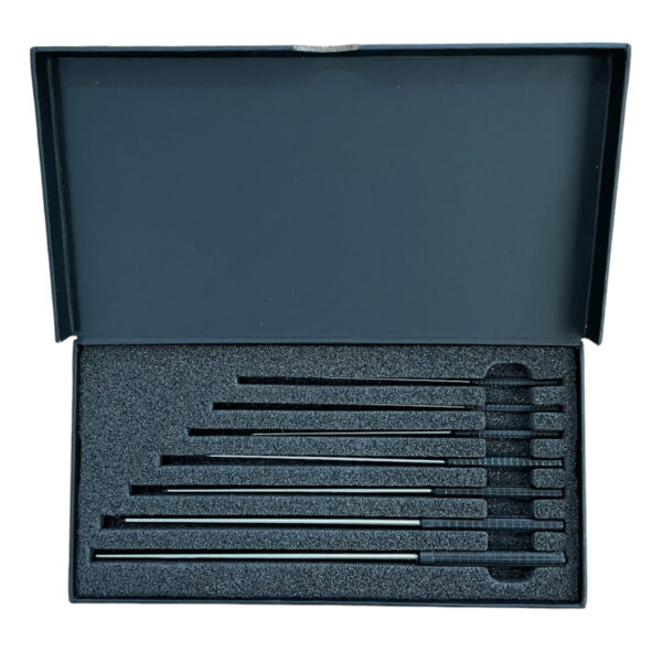 Bergeon 30543-AP set of 7 broaches smoothing for watches - Image 2