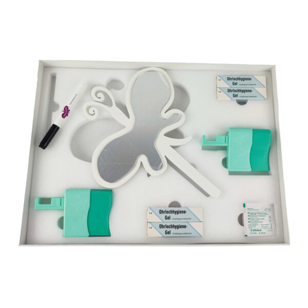 Easy Piercy StepByStep Box with 2 instruments, 1 mirror and hygiene accessories - Image 2