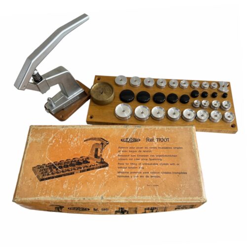 Rare Favorite 11001 Press for Fitting of Unbreakable Crystals with or without Tension Ring