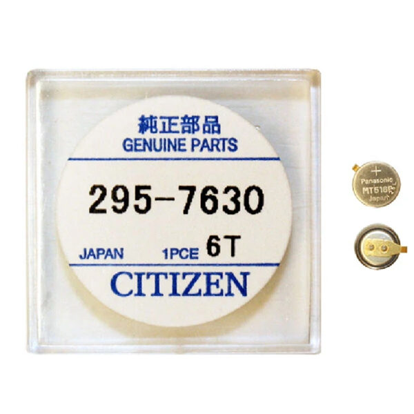 Citizen 295-7630 (295-763) MT516F Capacitor Battery for Eco-Drive Watches