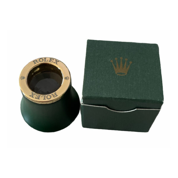 New Rolex Green Eyeglass Loupe
