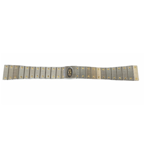 Cartier Santos watch bracelet steel and gold 18mm