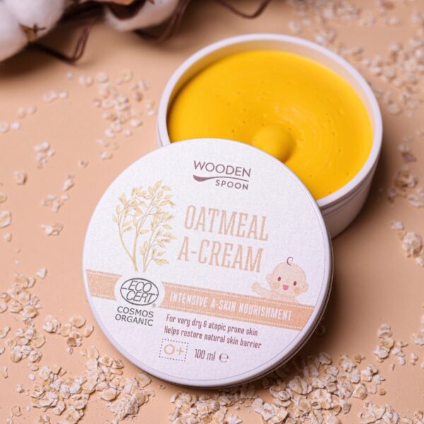 Organic Oatmeal A-Cream WOODEN SPOON - Image 3