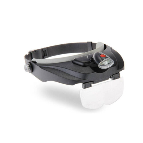 Gugita High-Power 3.5x LED Head Magnifier Glasses