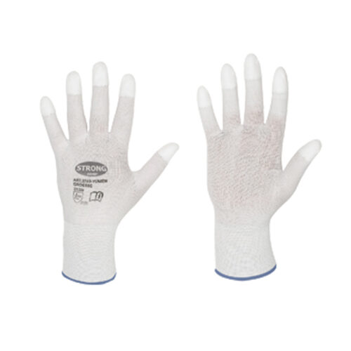 Work Gloves with PU Fingertips for Goldsmiths and Watchmakers for Polishing L