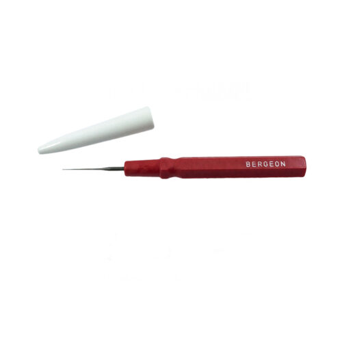 Bergeon 30102-AR Small Red Oiler Fine Tip Tool 0.15mm