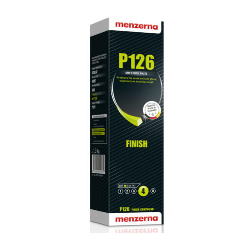Menzerna P126 Dry Finish Paste for Stainless Steel 1.3 kg