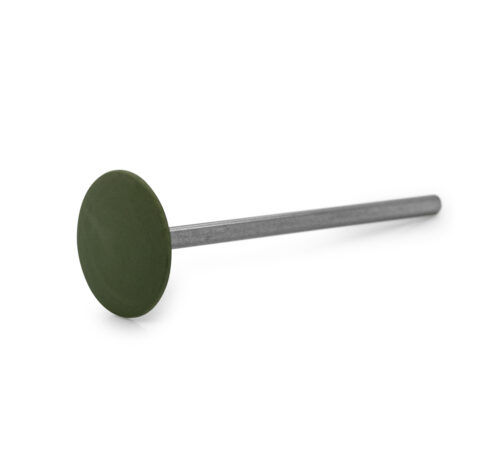 Gugita Polisher Eveflex Fine Silicon Carbide Green, Lens, Ø 14,5 x 2,5 mm, Very Soft, Grain Fine, HP-shank