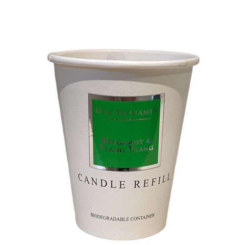 Bergamot and Ylang Ylang Luxury Natural Candle Refill – Max Benjamin