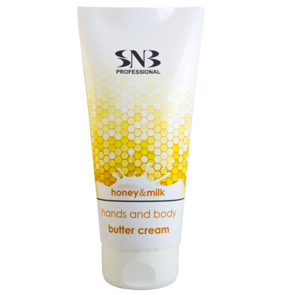 SNB Professional HONEY&MILK Hands and Body Butter cream 200 ml