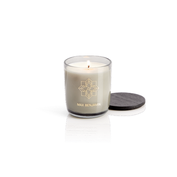 Max Benjamin Luxury Natural Candle & Lid – Lemongrass & Ginger - Image 2