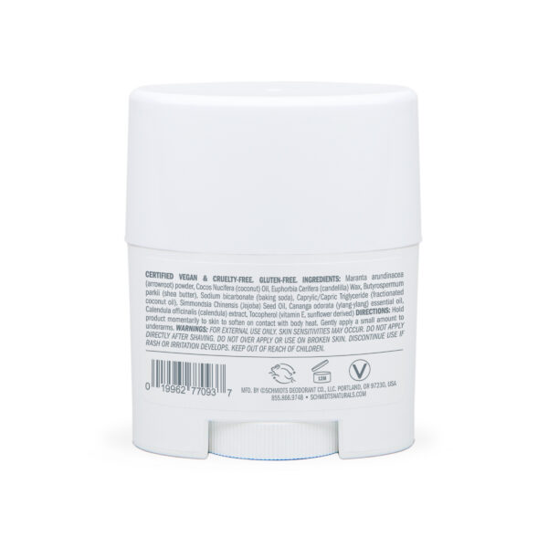 Schmidt's Natural Deodorant Stick - Travel Size (Ylang-Ylang Calendula) - Image 2