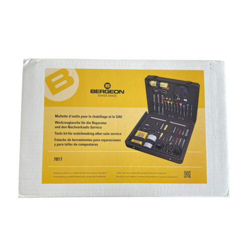 Bergeon 7817 After Sales Service Tool Kit Box, 43 Pieces
