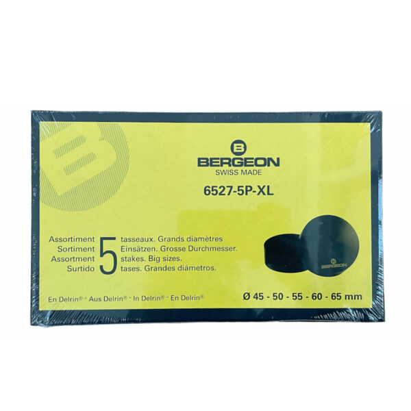 Bergeon 6527-5CP-XL Assortment of POM Hollow Stakes for Bergeon Presses N° 6173 and N° 5500 - Image 2