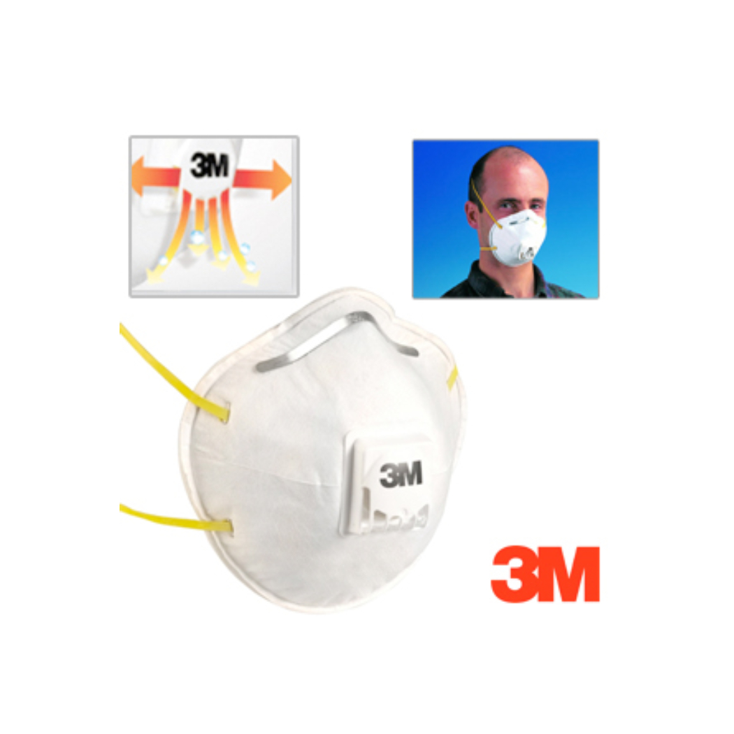 3M Respiratory Masks - FFP1 8812 - Image 2