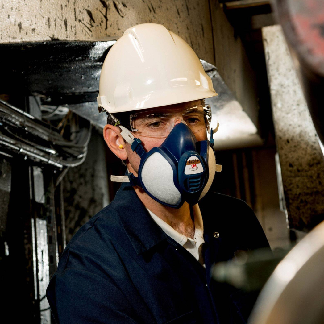 3M Respiratory Mask 4277+ - Gas & Vapor Protection (FFABE1P3 R D) - Image 2
