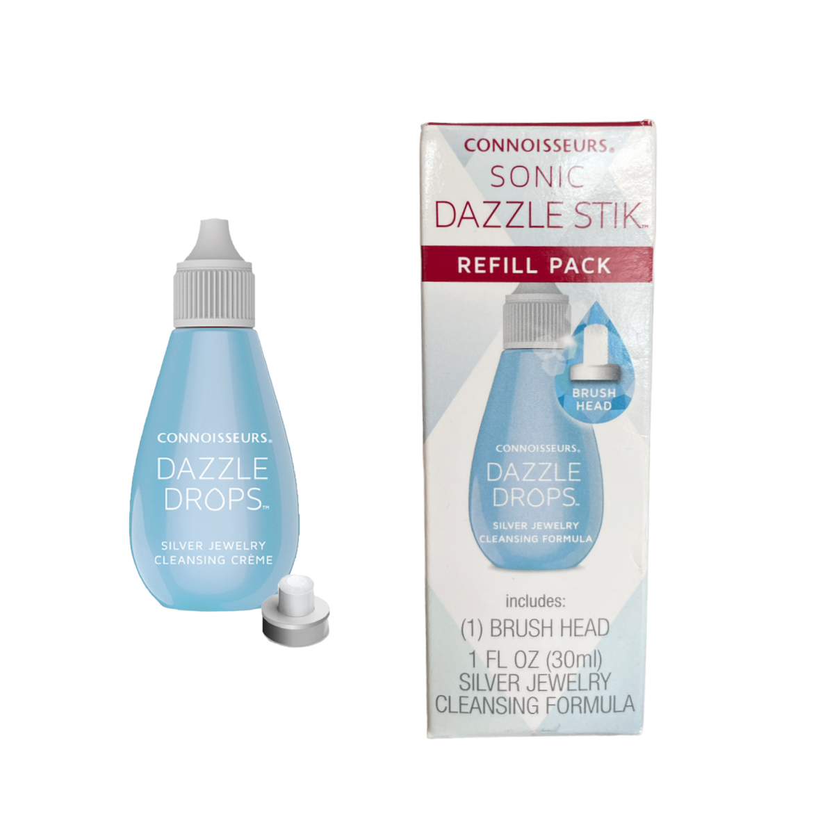 Connoisseurs Sonic Dazzle Stik Silver Jewelry Refill Pack 30ml