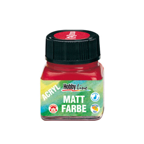 Color Lacquer for Clock Hands, Red Paint - 20 ml