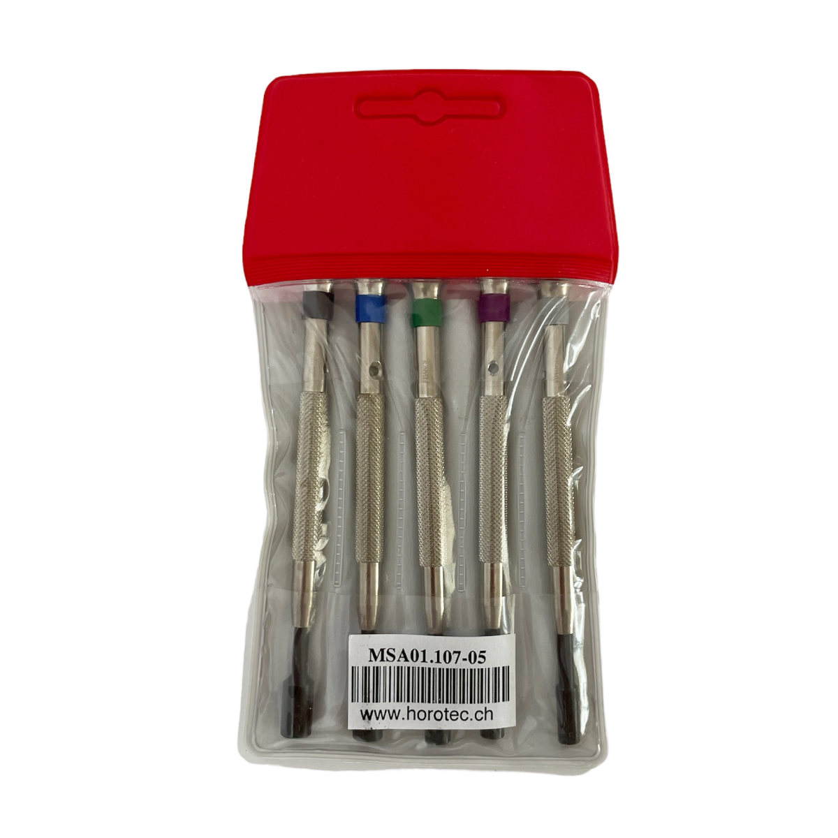Horotec MSA 01.107-05 Set of 5 Special Screwdrivers with Fixed Female Key - Image 2