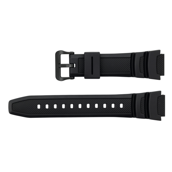 Casio 10569210 Black Watch with 19mm Plastic Strap