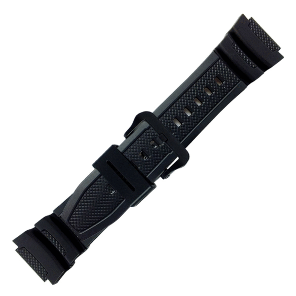 Casio 10569210 Black Watch with 19mm Plastic Strap - Image 2