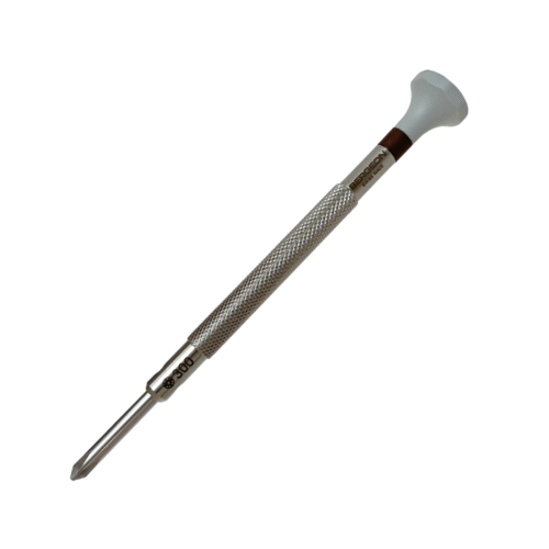 Bergeon 30081-C-300 Stainless Steel Screwdriver with Cross Blade 3.00 mm