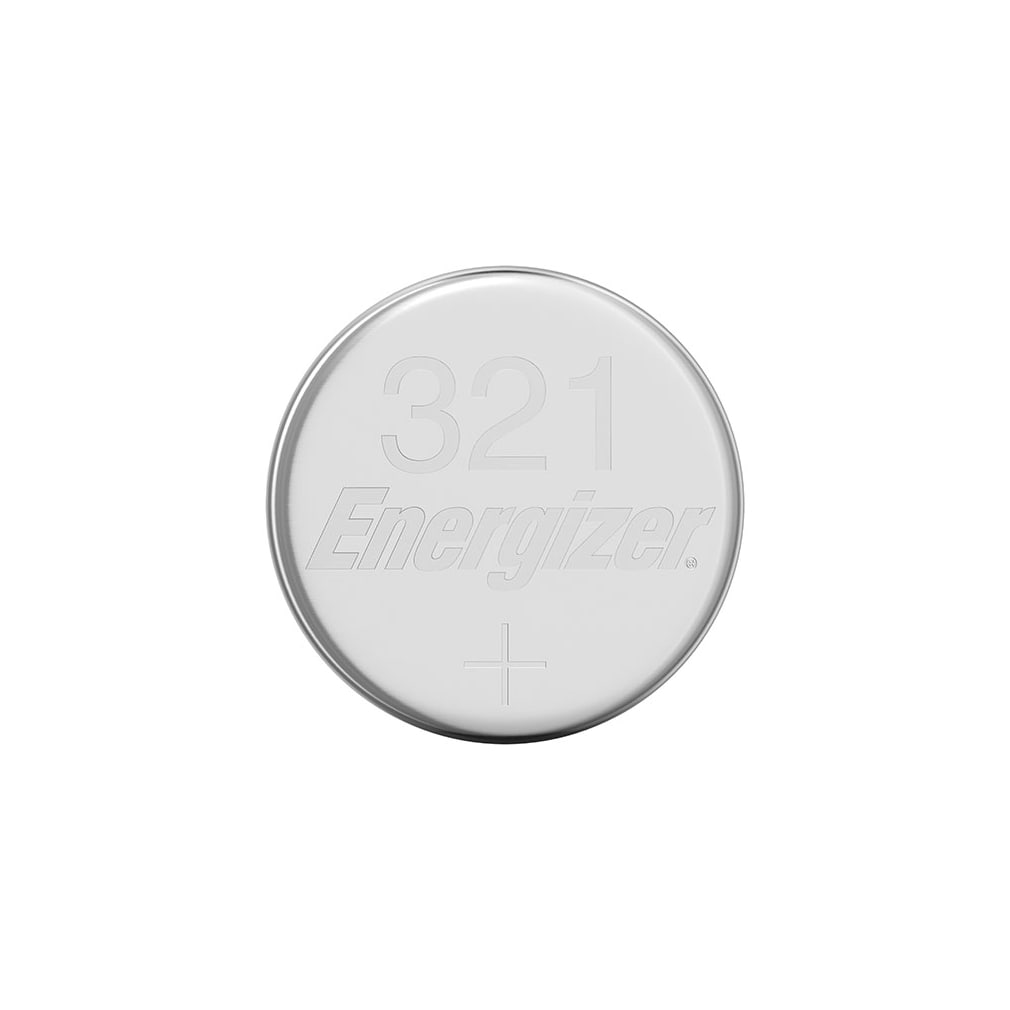 Energizer 321 SR65 / SR616SW Watch Batteries with Silver Oxide