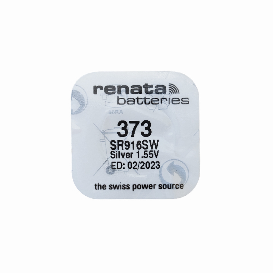 Renata 373 SR916SW Watch Battery 1.55V Swiss Made