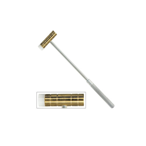 Watchmakers and Goldsmiths Combined Hammer in Nylon and Brass