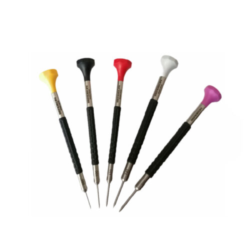 Bergeon 6899-P05 Set of 5 Watchmaker's Ergonomic Screwdrivers