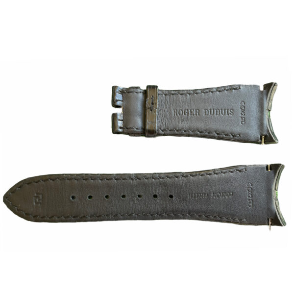 Roger Dubuis Leather Black Watch Strap 25x18 mm - Image 2