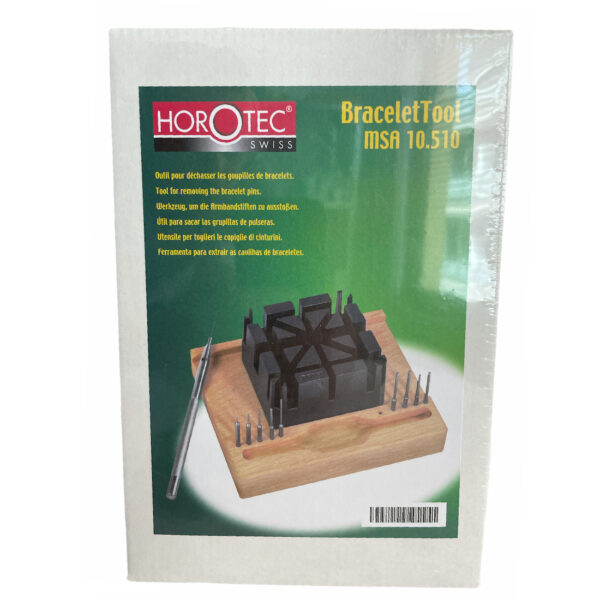 Horotec MSA 10.510 Bracelet Removal Tool with 10 Pin Punches - Image 2