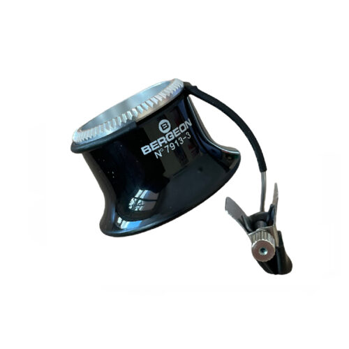 Bergeon 7913-3 Eyeglass Watchmaker Loupe with Clip 3.3x