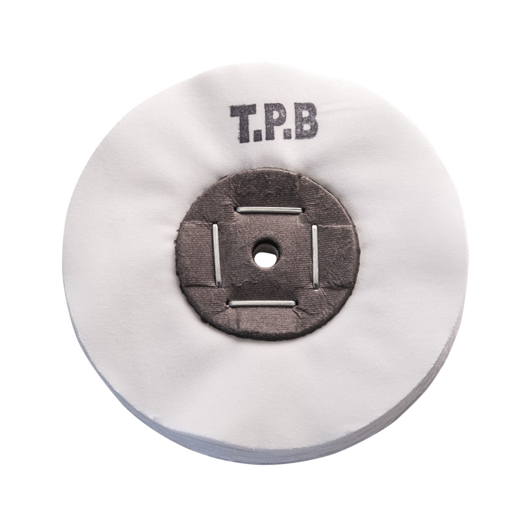 Merard Polishing Wheel N° TPB, Blanched Cotton, Ø 100 mm, 50 Folds