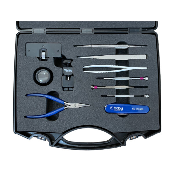 Boley Watchmakers Toolkit Kit for Replacing Straps and Batteries