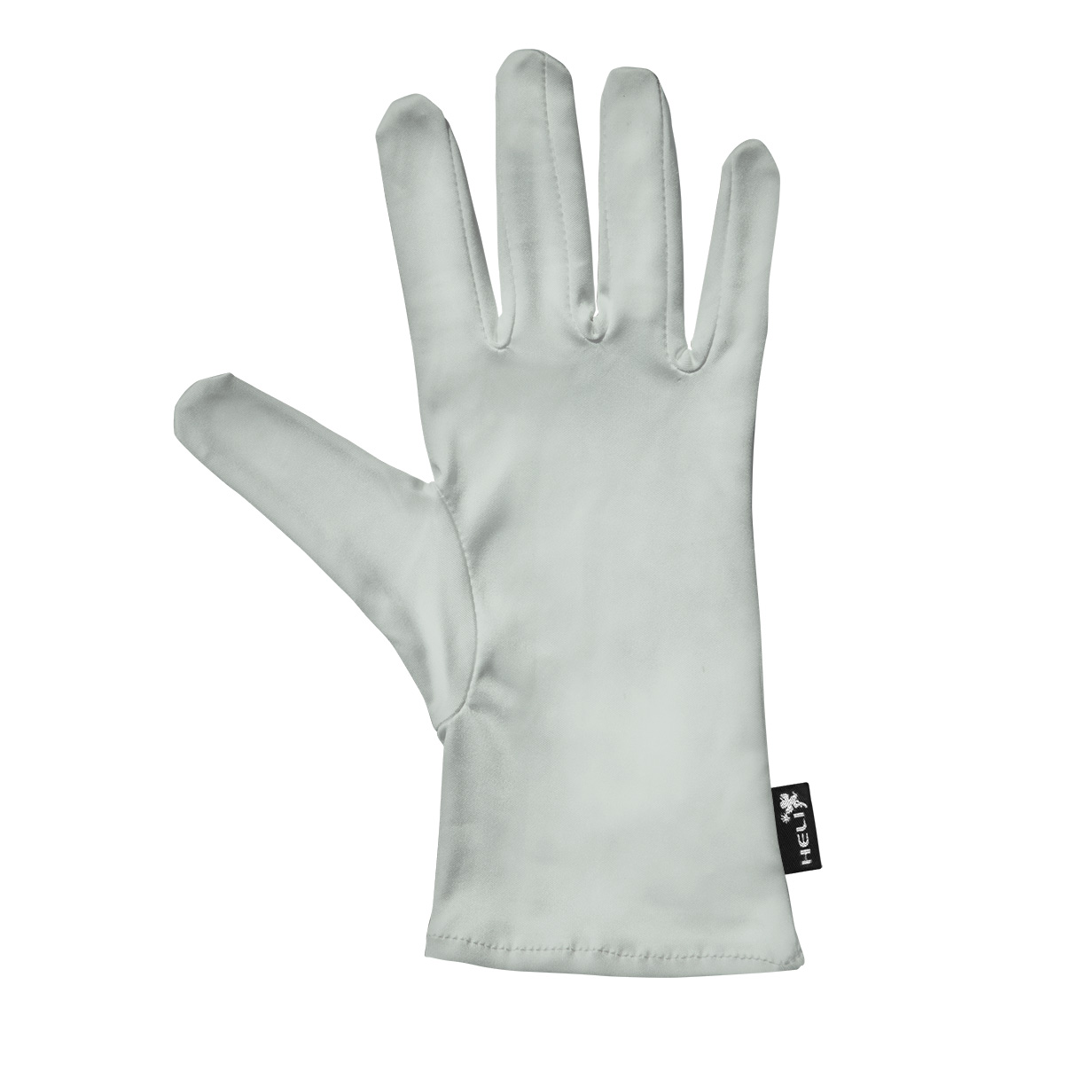 Heli Presentation Gloves, Microfiber, Silver-Gray, Size L, 1 Pair - Image 2